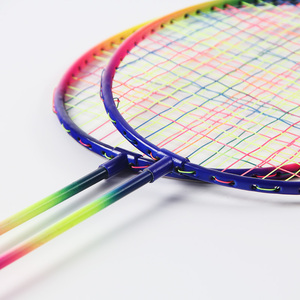 <span class=keywords><strong>Raquette</strong></span> de <span class=keywords><strong>badminton</strong></span> en acier coloré DECOQ à prix avantageux pour les joueurs professionnels - Product Image 1