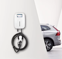 Nouvelle station de recharge murale pour véhicules électriques ZS-E310G GB/T 32A 7KW avec écran LCD, application et RFID, minuterie 12H, IP67