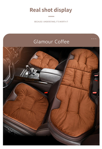 Nouvel ensemble trois pièces en velours douillet pour bébé, housse de <span class=keywords><strong>coussin</strong></span> d'hiver, <span class=keywords><strong>coussin</strong></span> de siège <span class=keywords><strong>auto</strong></span> - Product Image 4