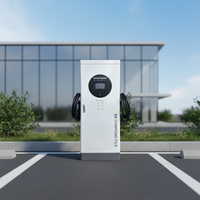 Nueva Estación de Carga Rápida para Vehículos Eléctricos de 120-240KW CC, Doble Conector CCS2 GBT OCPP1.6J, Montaje en Suelo para Autobuses de Uso Pesado