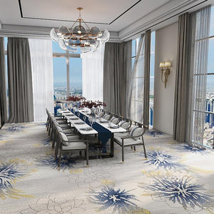 Alfombra de Lana Axminster Engrosada con Nylon66, Tejida a Máquina, Ecológica, para Salas de Conferencias Comerciales, Cómoda y Duradera - Product Image 5