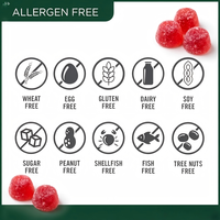 Gummies OEM au thé vert et à l'extrait de grains de café vert pour antioxydants et stimulation énergétique – Fournisseur en gros pour marques privées