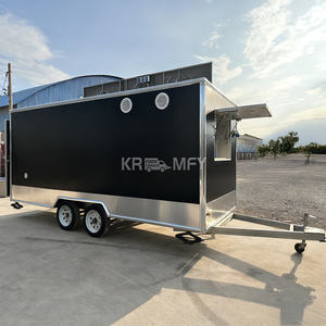 Chariot de vente ambulante de cuisine mobile USA 2025, remorque de café avec équipement de restauration rapide - Product Image 3