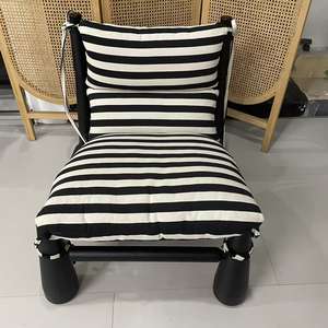 Ghế sofa đơn thư giãn phong cách Bắc Âu hiện đại, chất liệu gỗ nguyên khối, dùng cho phòng khách, phòng ngủ, ghế dài trang trí - Product Image 2