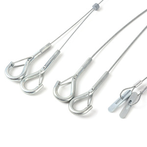 Cordon électrique torsadé recouvert de tissu / Fil de lampe suspendu en tissu tressé vintage - Product Image 6