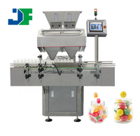 Jianfeng Nouveau Design Compteur Rotatif pour Comprimés 16 Canaux Machine de Comptage Embouteillage Machine de Comptage pour Gel Doux Prix