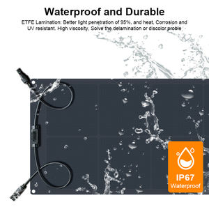 Panneau solaire photovoltaïque flexible personnalisé entièrement noir, cellules BC, efficacité de 23%, <span class=keywords><strong>auvent</strong></span> pliable pour jardin d'école - Product Image 4