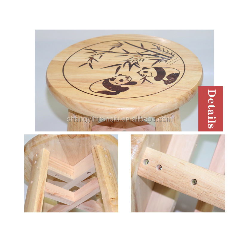 木製スツール椅子卸売ヴィンテージ小さな子供用木製スツール高品質