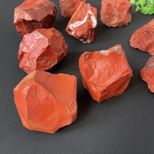 Piedras Curativas Naturales al por Mayor, Cristal en Bruto, <span class=keywords><strong>Jaspe</strong></span> Rojo, Forma Irregular, Tendencia de Moda para Decoración - Product Image 3