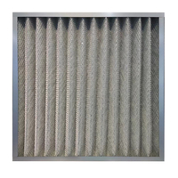 Filtre primaire en aluminium jetable G4 pour système de préfiltration HVAC industriel et système de ventilation de laboratoire