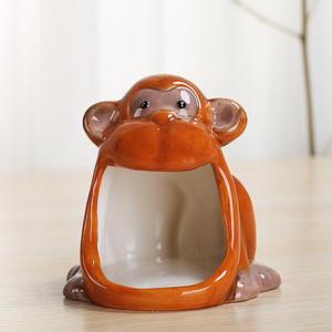 Nido de Cerámica para Hámster con Forma de Rana, <span class=keywords><strong>Jaula</strong></span> para Hámster con Diseño de Flamenco, Accesorios para Hámster - Product Image 6