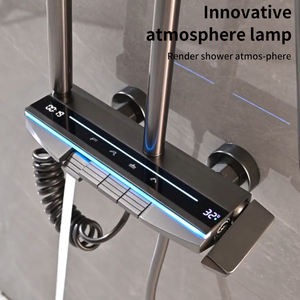 Смеситель для ванной комнаты со светодиодной подсветкой - Product Image 4