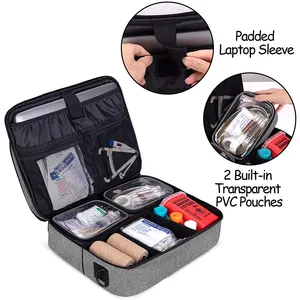Tragbare OEM-Notfall-Erste-Hilfe-Kit-Tasche Medizinische Versorgung Tasche Krankens ch western Home Health Nursing Bags