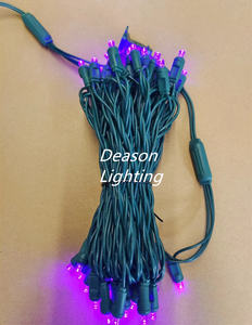 5mm guirlande lumineuse extérieure 110V 100 Led 4 "espacement <span class=keywords><strong>Mini</strong></span> 5MM scintillant clignotant guirlandes lumineuses pour la décoration d'arbre de noël - Product Image 4