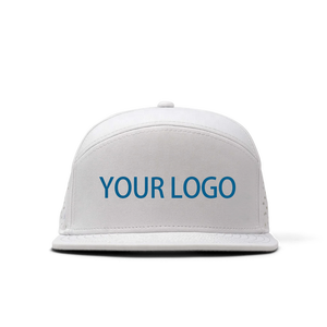 Tùy Chỉnh 7 Bảng Điều Chỉnh Cap Không Thấm Nước Laser Cắt Lỗ Đục Lỗ Hat Với 3D Lớn lên Thêu Logo - Product Image 2