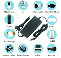 Adaptateur secteur universel 12V 5A 60W de haute qualité avec prise AU, 100-240V 50/60Hz AC/DC pour réfrigérateur portable de voiture