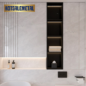 Foshan Premium 304 niche murale en acier inoxydable pour espaces intérieurs tailles et finitions personnalisées modernes et durables pour salles de bain, cuisines - Product Image 5