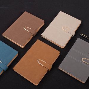 Personalised Deed Veet A5 Leather Hardcover <b>Gift</b> Custom Notebook with Pen and Printing - Product Image 1