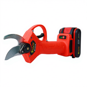 Factory Wholesale 21V Battery Cordless Pruning Shear <b>PTFE</b> Coated Stainless Steel Industrial Grade for Type Anti-Slip AT-PS2502 S - Product Image 4