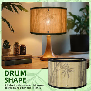 Kit <span class=keywords><strong>d</strong></span>'<span class=keywords><strong>Abat</strong></span>-<span class=keywords><strong>jour</strong></span> DIY Moderne Fait Main pour Intérieur, en Bambou Écologique Imprimé – Vente en Gros, Meilleures Ventes - Product Image 6