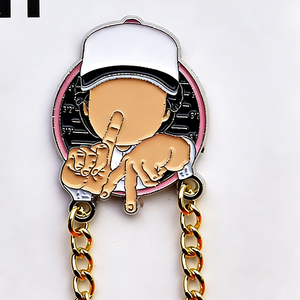 Nuevo producto Broche <span class=keywords><strong>de</strong></span> explosión Insignia Esmalte personalizado Chapado en oro completo Esmalte suave Pin <span class=keywords><strong>de</strong></span> solapa personalizado - Product Image 2