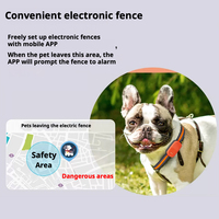 Localizador GPS inteligente impermeable para mascotas, rastreador Premium para mascotas