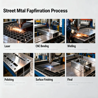 Fabricación de Chapa Metálica Personalizada para Prototipos de Cajas, Chasis de Acero Galvanizado, Servicio de Doblado de Precisión OEM