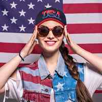 Casquettes authentiques américaines pour hommes, casquette de baseball avec drapeau américain, chapeau patriotique élégant, casquette ajustable brodée pour hommes et femmes