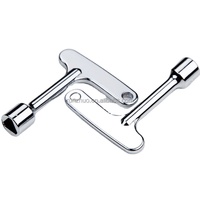 General Elevator Parts Serrure de porte d'ascenseur Contact de porte Clé de serrure triangulaire en acier inoxydable Clé de sécurité de porte d'ascenseur