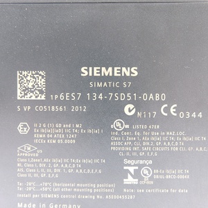 6ES7134-7SD51-0AB0 Simatic S7-1200 คอนโทรลเลอร์ PLC แบบตั้งโปรแกรมได้ 6ES7134-7SD51-0AB0 โมดูล PLC - Product Image 1