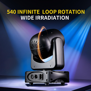 Projecteur de scène <span class=keywords><strong>LED</strong></span> à tête mobile six faisceaux 90W, effet 6*15W RGBW 4-en-1 avec laser vert 50mW pour DJ, discothèques, mariages, parcs à thème, fêtes - Product Image 5