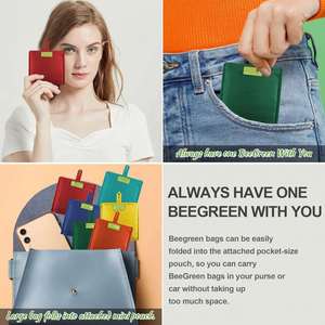 Factory Price Eco-Friendly Supermarket Grocery <b>Large</b> Lift Reusable Ripstop Polyester Reusable Shopping Folding Bag - Product Image 4