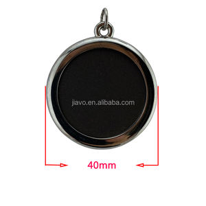 Baru Tiba Liontin Hitam Murni Bulat Liontin Lava Vulkanik <span class=keywords><strong>Quantum</strong></span> Menerima Logo Kustom - Product Image 5