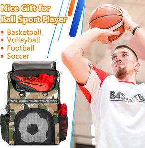 Sac à dos de basketball BSCI, sac de sport grande capacité pour volley-ball/football, sacs d'équipement d'entraînement pour hommes/femmes - Product Image 3