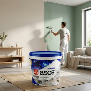 Pintura de Emulsión para Interiores 4kg Pintura Mate Premium a Base de Agua para Paredes y Techos ASOS - Product Image 3