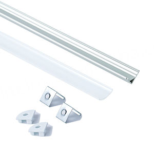 Profilés en aluminium extrudés sur mesure pour panneaux de couverture de canaux industriels - Product Image 1