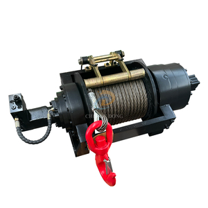 Treuil hydraulique de remorquage industriel professionnel pour camion de remorquage, treuil de remorquage robuste de 15 tonnes avec câble durable - Product Image 5