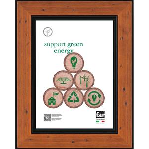 CADRE EN BOIS DE CHAUVINETTE ET CRYLEX NOIR 50X70CM - Product Image 1