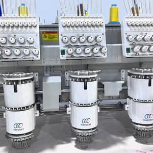 Harvest Round‑Head Industrial Embroidery Machine Apparel Machinery Cost‑effective Unit For Clothing Factory Mass Production - Product Image 3