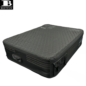 Colchón <span class=keywords><strong>de</strong></span> Aire Inflable Doble <span class=keywords><strong>de</strong></span> Alta Resistencia con Bomba Eléctrica Integrada, Cama <span class=keywords><strong>de</strong></span> Aire WAQ Elevada para Acampar al Aire Libre y para Invitados en el Hogar - Product Image 4
