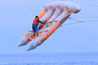Tube de poisson volant gonflable Bouée de banane remorquée gonflable Bateau banane gonflable en PVC