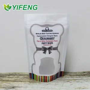 Custom Printed Food Grade Ziplock Snack Custom Plastic Pouch Packaging Food Packing Bag