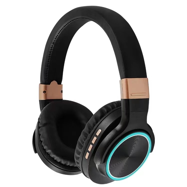 Soyto BT760 High Quality Wireless Headphones LED Lights Design 3D Stereo Sound for Music Gaming Movies Entertainment