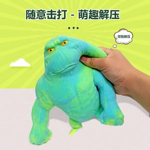 Scimmia Gorilla Fidget giocattoli elastici giocattolo di decompressione in lattice <span class=keywords><strong>scimpanzé</strong></span> giungla animale sabbia giocattolo per bambini regali - Product Image 6