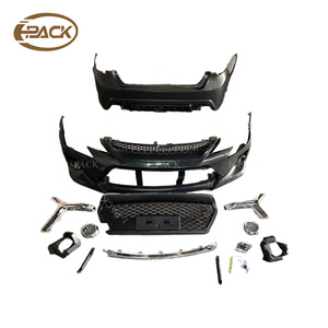 I-PACK Tự Động Phụ Tùng Cơ Thể Kit Xe Phía Trước <span class=keywords><strong>Bumper</strong></span> Cho Toyota Mark X 2013-2018 Xe Phía Trước <span class=keywords><strong>Bumper</strong></span> Lip Lưới Tản Nhiệt Spoiler Bộ Phận Cơ Thể - Product Image 5