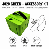 Boîtier de batterie vide personnalisé modèle 4820 en ABS PC pour pack de stockage d'énergie 18650 21700 12V 24V 48V 100Ah 280Ah 320Ah