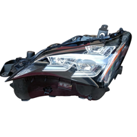 Ensemble de phares à LED FUXIN 12V à trois yeux pour Lexus RC350/RC300/RC200T 2014-2019, 7500K, 6500 lumens