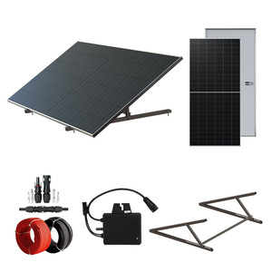 On-Grid Solar System for Material Adjustable Solar <b>Mount</b> with 10-30 Angle for Balcony/Wall/Flat Ground 15-Year Warranty - Product Image 1