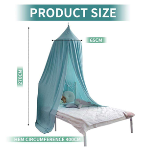 <span class=keywords><strong>Moustiquaire</strong></span> de lit pliable personnalisée 100 % polyester pour enfants, idéale pour le camping, l'extérieur et la maison - Product Image 3