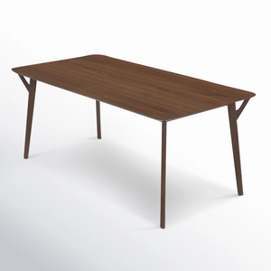 Elegant Wood Dining <b>Table</b> Contemporary Wooden Furniture for Residential Restaurant and Commercial Dining Spaces - Product Image 6